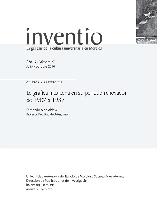 La gráfica mexicana en su periodo renovador de 1907 a 1937