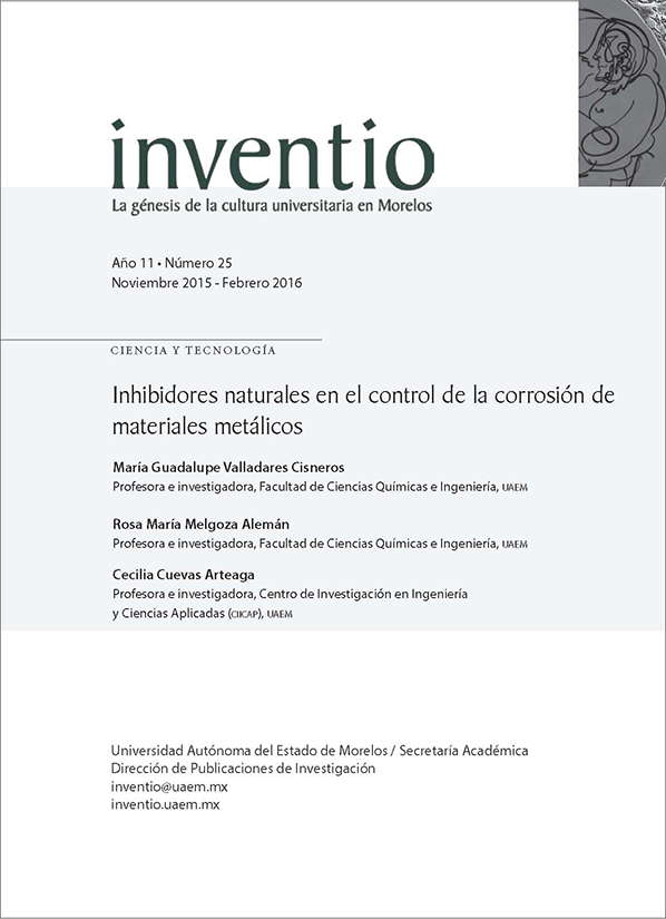 Inhibidores naturales en el control de la corrosión de materiales metálicos