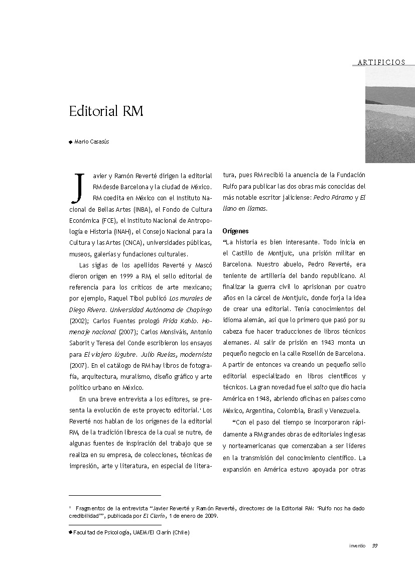 Editorial RM