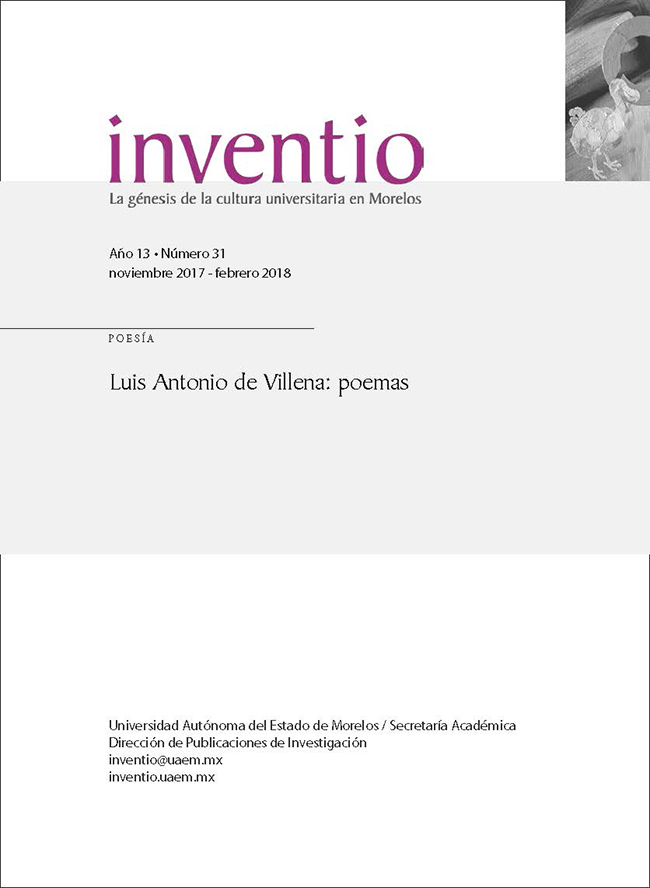 Luis Antonio de Villena: Poemas