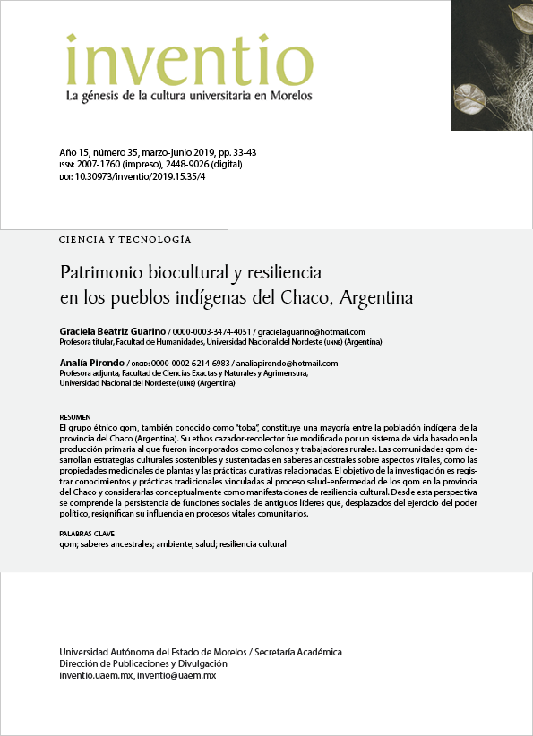 Patrimonio biocultural y resiliencia en los pueblos indígenas del Chaco, Argentina