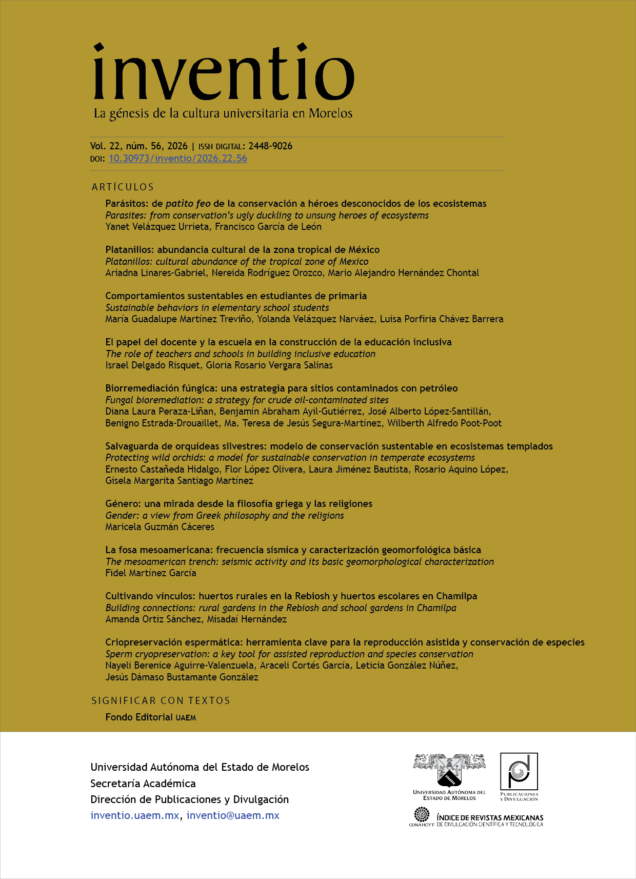 					Ver Vol. 22 Núm. 56 (2026)
				